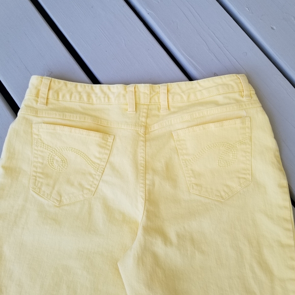 12p yellow capri jeans - Picture 10 of 12